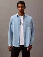 Calvin Klein Solid Oxford Classic Button-Down Shirt | Rivella couture