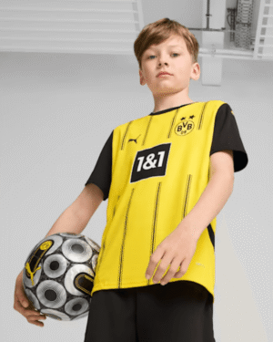 Borussia Dortmund 24/25 Replica Home Big Kids' Soccer Jersey
