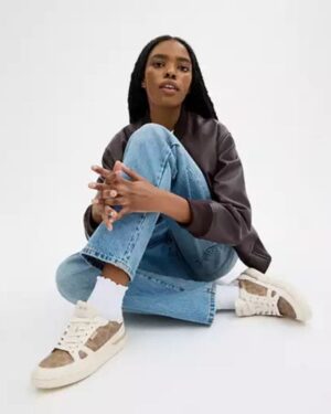 Coach Clip Court Low Top Sneaker In Signature Canvas