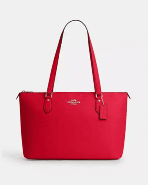 Coach Gallery Solid Tote Bag In Signature Canvas