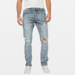 Eco Halsted Tapered Jeans| Rivella couture