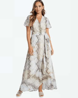 Guess Maddie Printed Maxi Dress