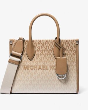 Micheal Kors Mirella Small Ombré Signature Logo Crossbody Bag