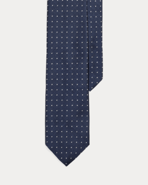 Polka-Dot Silk Rep Narrow Tie  Polo Ralph Lauren