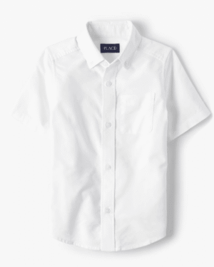The Children’s Place  Kids Oxford Button Down Shirt - white