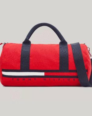Tommy Kids' Flag Stripe Logo Duffle Bag