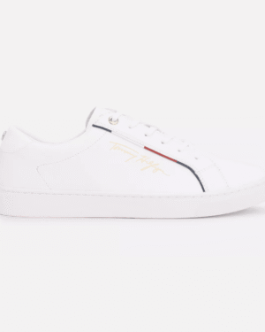 Tommy Signature Leather Sneaker
