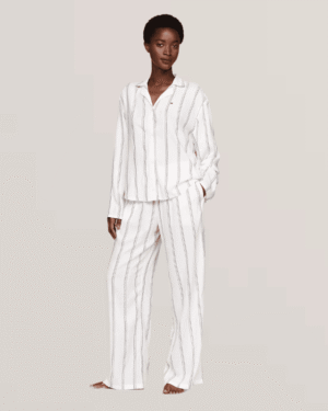 Tommy Viscose Pajama Shirt Set