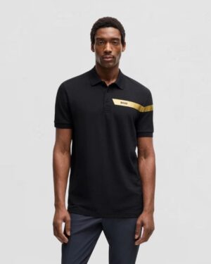 Active Paddy polo shirt in cotton-blend piqué