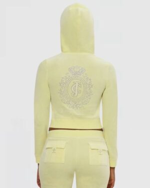 Crown Heritage Cotton Velour Hoodie