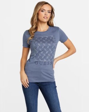 Naty Crewneck Rhinestone Tee
