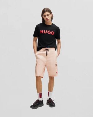 Regular-fit T-shirt in cotton jersey with logo print