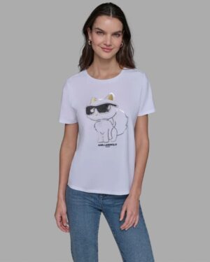 SEQUIN CHOUPETTE TEE