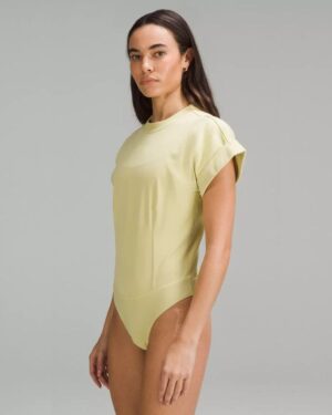 lululemon Heavy weight Cotton T-Shirt Bodysuit*