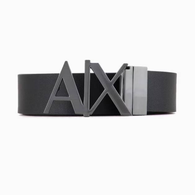 Double-sided leather belt
