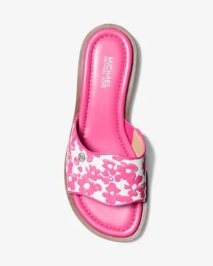 Hannah Sequined Floral Print Slide Sandal*Exclusive Range