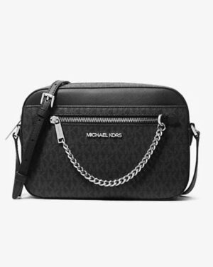 Jet Set Large Logo Crossbody Bag