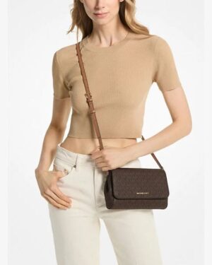 Medium Logo Convertible Crossbody Bag