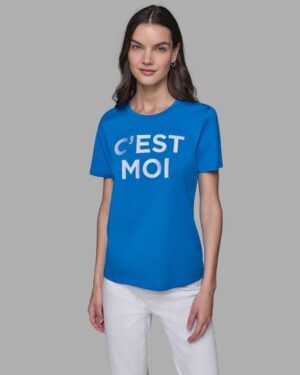 CEST MOI LOGO TEE MERCERIZED