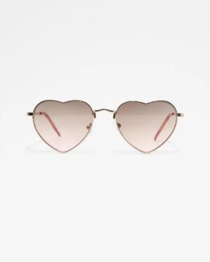 Glasslove Women's Gold Sunglasses