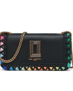 KOSETTE RAINBOW STITCH SHOULDER BAG