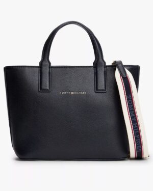 Logo Tape Strap Mini Tote Bag