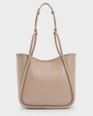 TRENDING NOW *Mini Lyla Tubular Tote Bag - Taupe