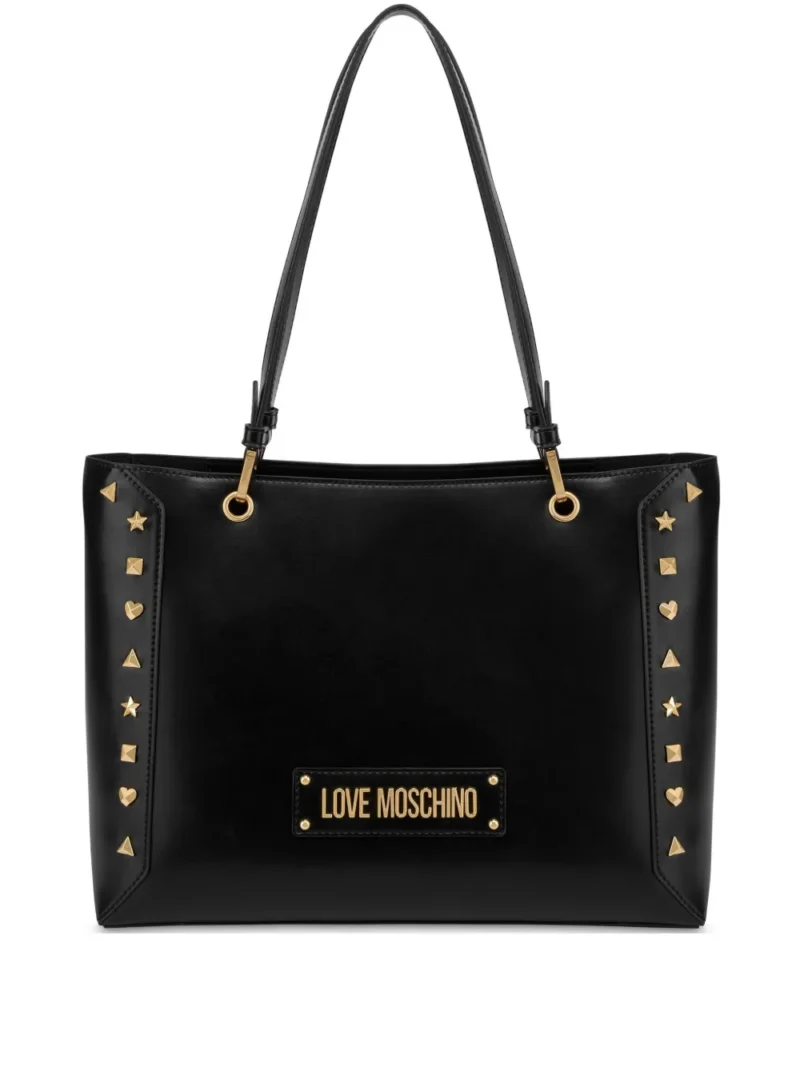 Love Moschino logo-lettering shoulder bag