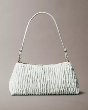 Ruched Shoulder Bag