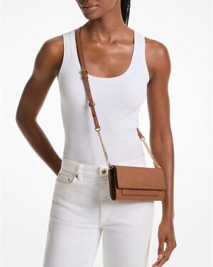 Jet Set Medium Saffiano Leather 2-in-1 Convertible Crossbody Bag