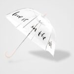 Love Is In The Air Clear Umbrella Excluded From Promotion