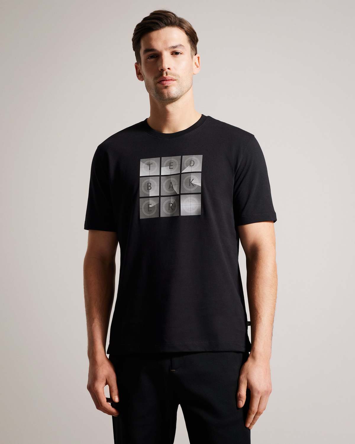Ted Baker FAROW SS Regular Fit Branded Tshirt Men T-Shirts White