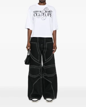Versace Jeans Couture logo-print cotton T-shirt