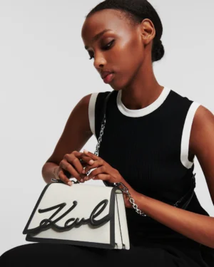 K/SIGNATURE SMALL CROSSBODY BAG