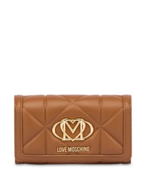 Love Moschino logo-plaque wallet