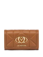 Love Moschino logo-plaque wallet