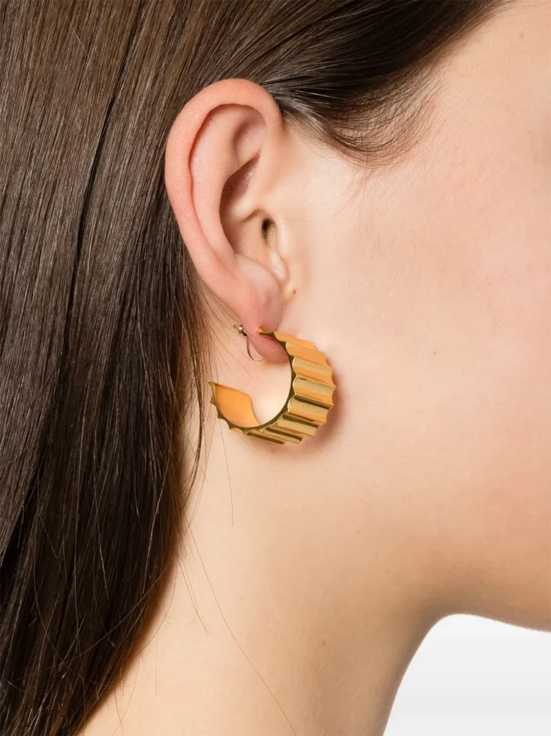 Maje Tapered mini hoop earrings