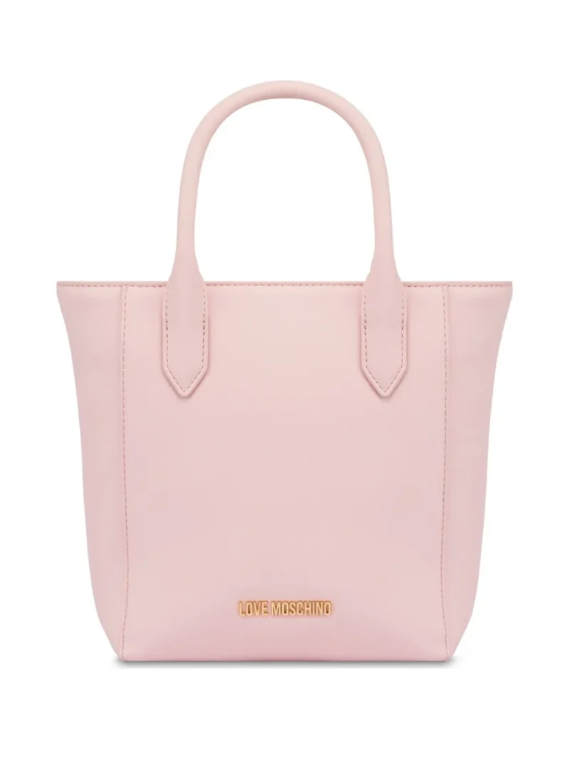 Love Moschino logo-lettering tote bag