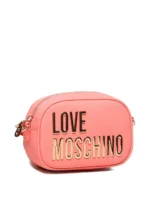 Love Moschino logo-plaque shoulder bag