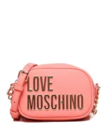 Love Moschino logo-plaque shoulder bag