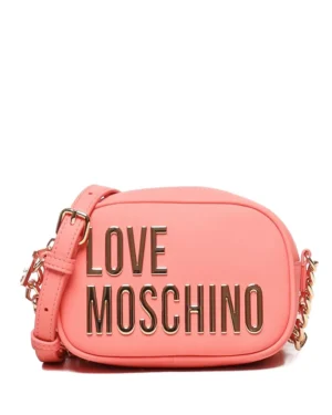 Love Moschino logo-plaque shoulder bag