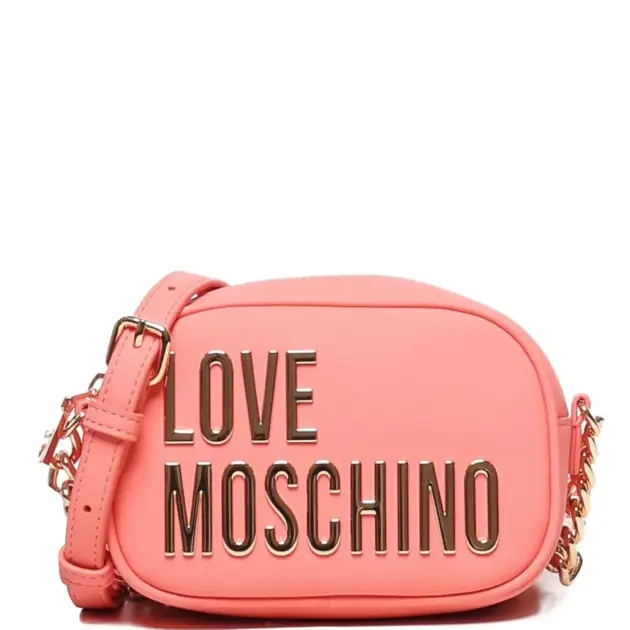 Love Moschino logo-plaque shoulder bag