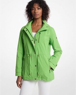 Woven Hooded Anorak