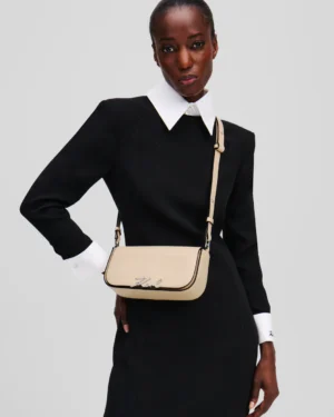 K/SIGNATURE TWO-WAY CROSSBODY BAG