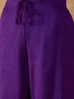 Rayon Women's Embroidered Alia Cut Kurta With Pant And Dupatta Set