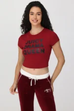 Juicy Drama Queen Baby Tee $55