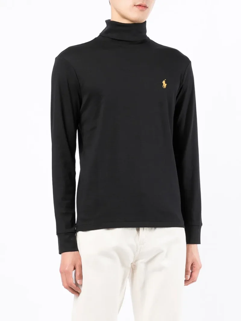Polo Ralph Lauren roll neck cotton sweatshirt | Rivella couture