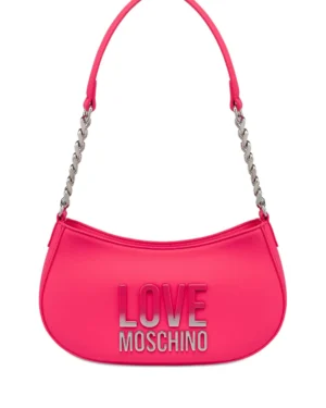 Final Sale Love Moschino gradient-logo plaque shoulder bag