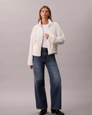 New Arrival Sherpa Jacket | Rivella Couture
