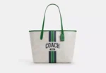City Tote Bag In Signature Canvas With Coach Graphic | Rivella Couture